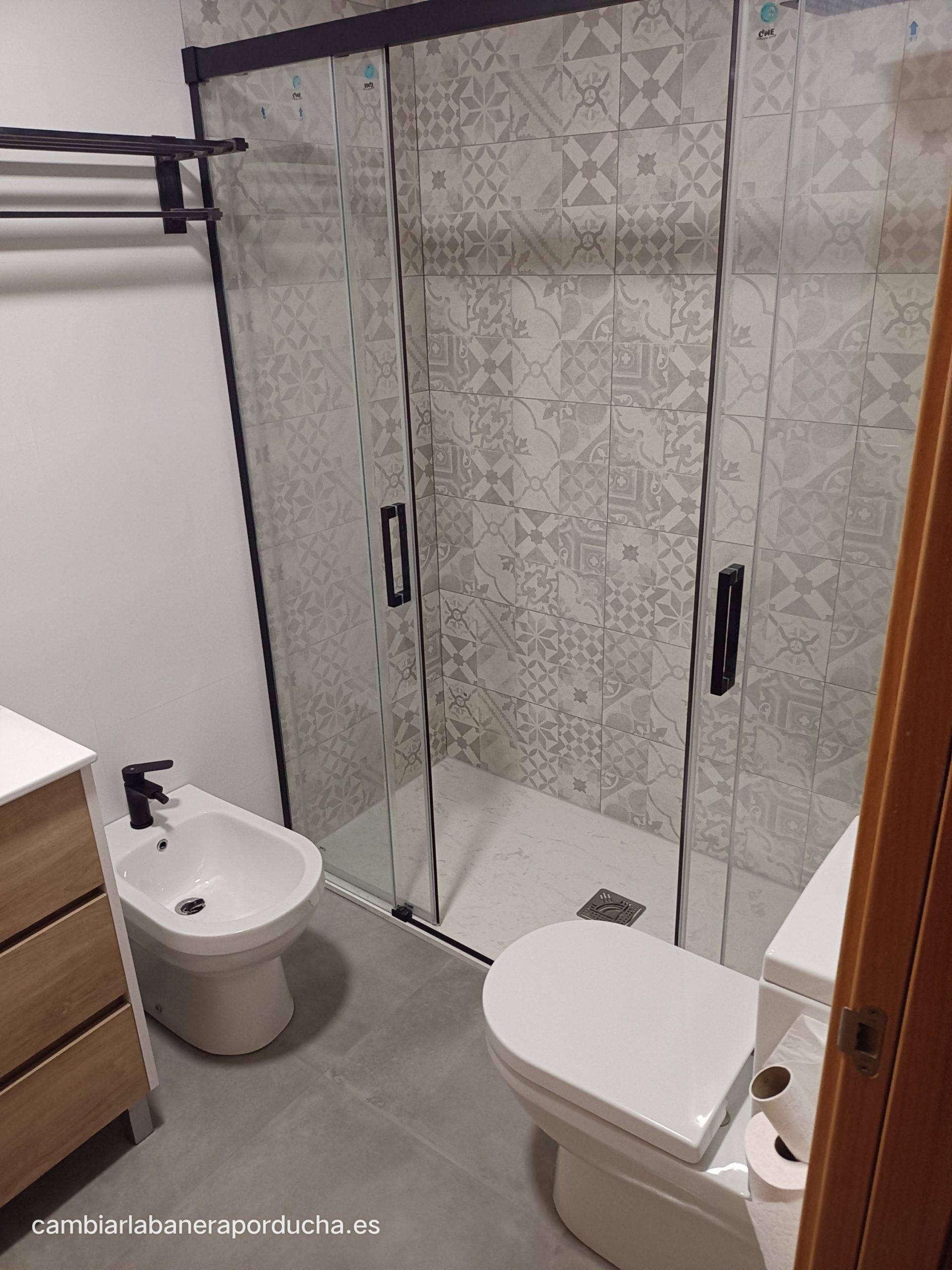 Cambiar bañera por ducha en 8 horas