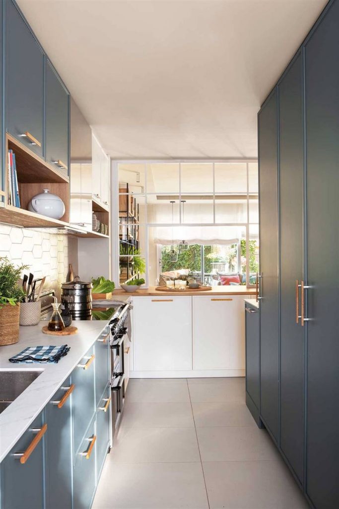 Muebles para la remodelación de la cocina.