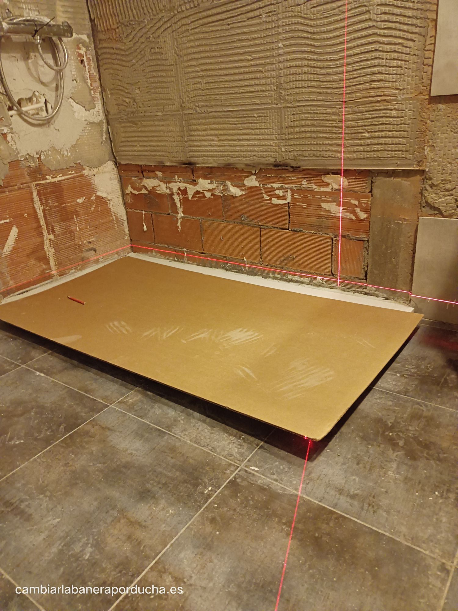 Como cambiar bañera por ducha paso a paso